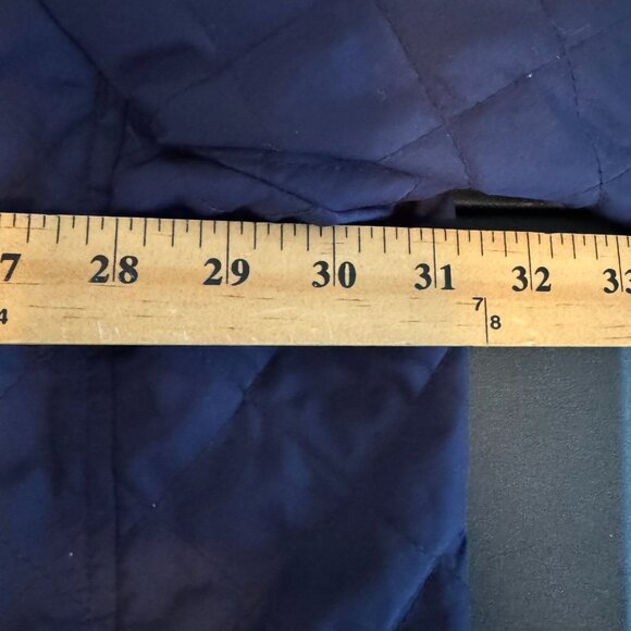 Boulder Creek Men's Navy Blue Lightweight Quilted Jacket, Corduroy Accents, 4XL - Picture 10 of 11